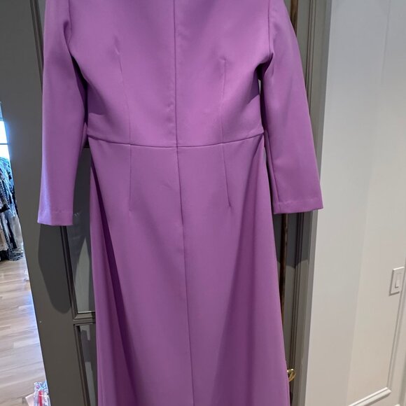 Safiyaa custom Ginerva gown, color “lupine”, unworn/pristine. Size FR 46/US14/16 - Picture 4 of 4